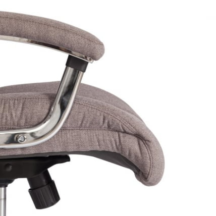 Кресло Trust (max) ткань рогожка Nice, мокко (серо-бежевая)_6