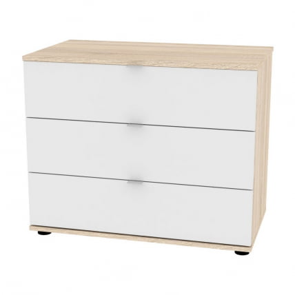 Комод Алиса(K4)657х801х459сторцевойручкой(ДСС-Белый)_0