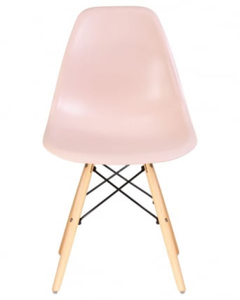 Стул обеденный DOBRIN DSW (ножки светлый бук, цвет светло-розовый (PK-02)) 4 шт_7