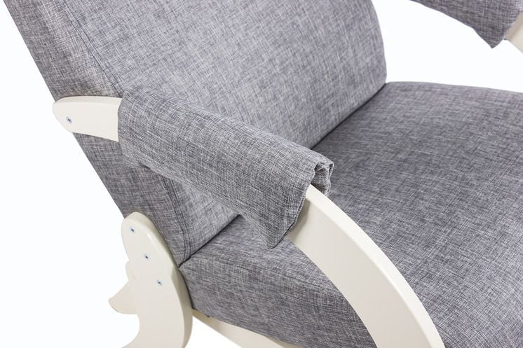 Кресло-качалка Модель 68 М (Сливочный/Антик крокодил)_4