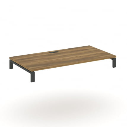 Стол надставка на две опорные тумбы CONCEPT CN.OSN-006 Сандал Янтарный Антрацит_0