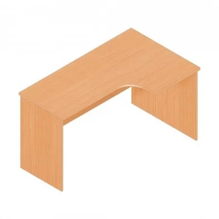 Стол компьютерный угловой Р.РС-14 (правый) дуб молочный_0