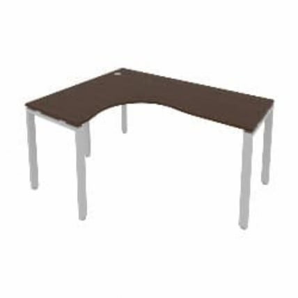 Стол письменный METAL SYSTEM Б.СА-4 Л Венге/Серый_0
