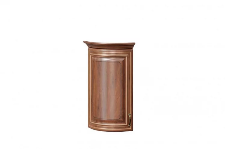 Шкаф кухонный окончание 350 радиусный с карнизом Кантри ЛД 235.324.000 Ноче Таволато_0