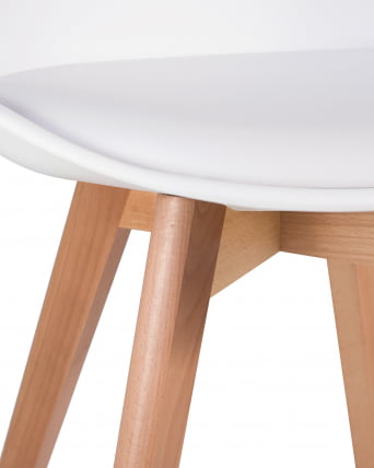 Стул обеденный DOBRIN JERRY SOFT Белый W-02_7