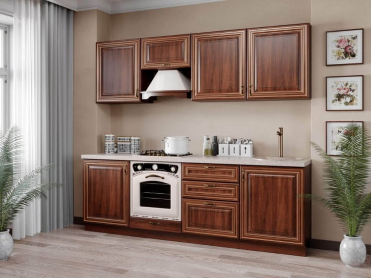 Кухонный гарнитур Кантри №06 Ноче Таволато_0