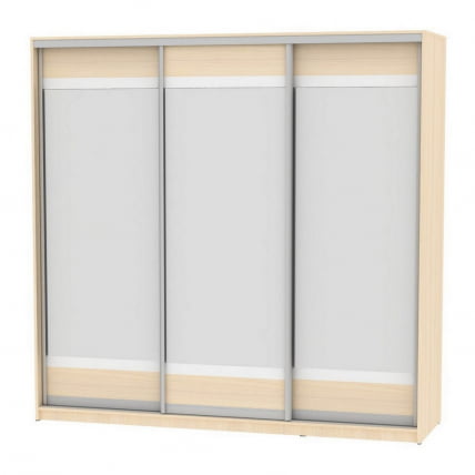 Шкаф-купе B-230х235х60-3(ДМ-D10D10D10)_0