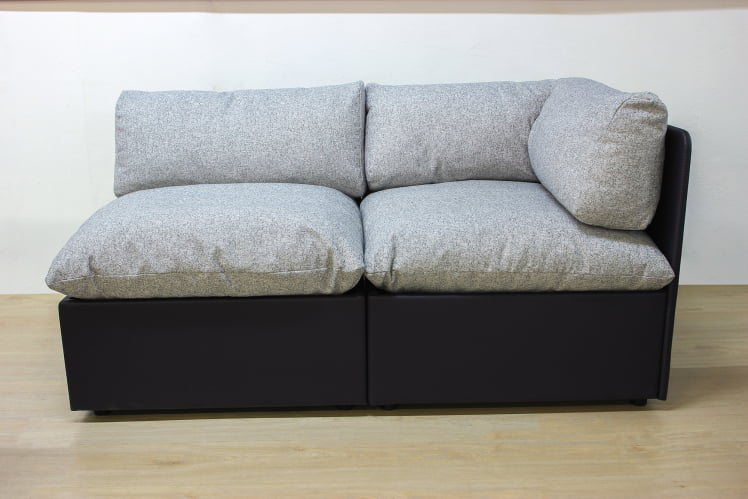 Диван двойной Кубэ с 1 подлокотником левым/правым модульный taft_0