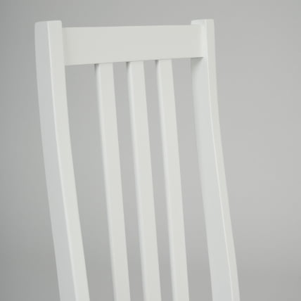 Стул SWEDEN Многослойная фанера, 41*40*99 см, white, ткань серая (16/1)_2