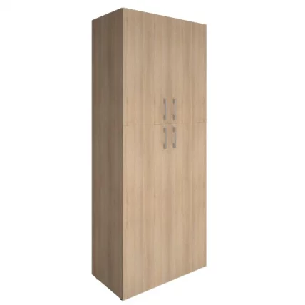 Шкаф книжный закрытый без топа YALTA LT-ST 1.8	Снежная Патина_0