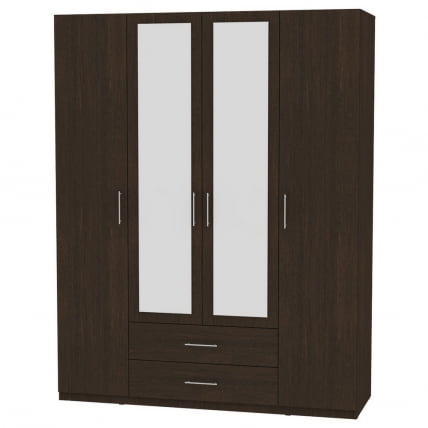 Шкаф распашный R-230х180х45-2-M(Венге)_0