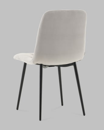 Стул Одди Diamond С велюр светло-серый_5