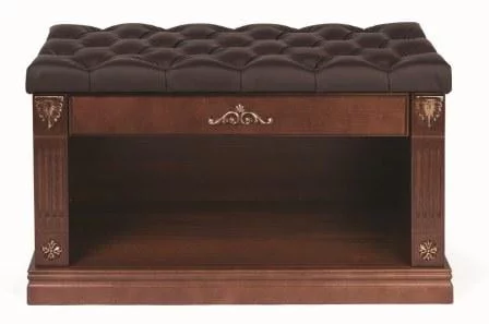 Обувница Сильвия эко-кожа Коричневый Темно-коричневый_0