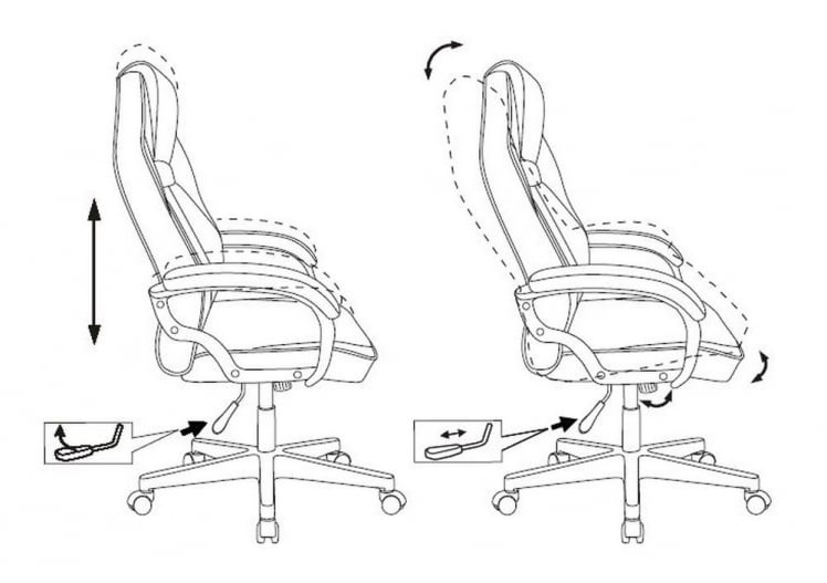 Геймерское кресло Zombie HERO BATZONE Черный_3