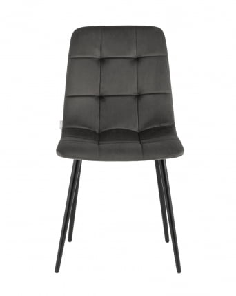 Стул Одди велюр темно-серый 4 шт. комплект_2