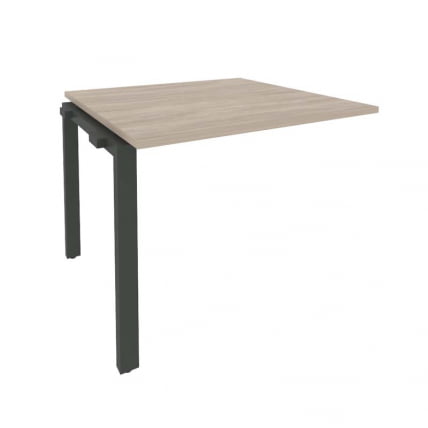 Проходной наборный элемент переговорного стола ONIX O.MP-NPRG-1 Дуб Аттик/Антрацит_0