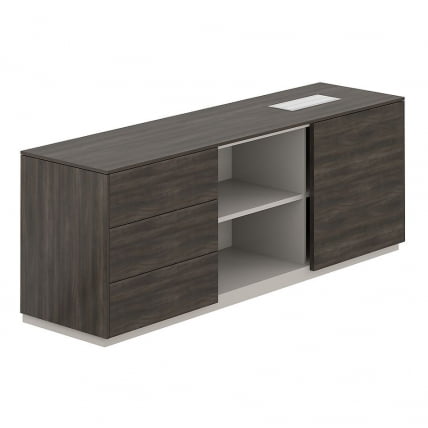 Тумба опорная 1700 левая Atlas NZ-0201.BT.BT.L Бренсон Трюфель_0