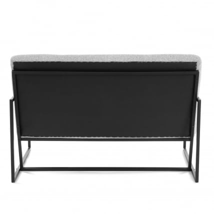 Диван Charli LUX/Чарли Люкс велюр/букле, VT shape silver_3