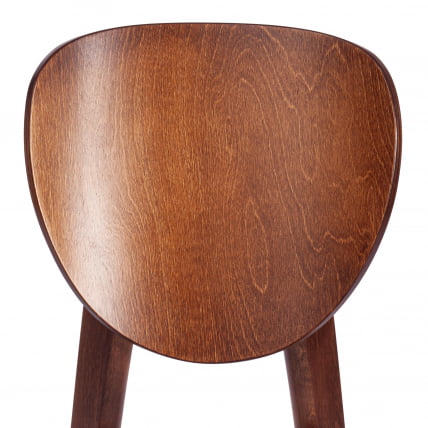 Стул DIAMANTE жесткое сидение бук, 42 х 42 х 85 см, коричневый / белый_6