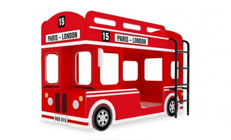 Кровать двухъярусная ЛД 513.000.000 Красный_0