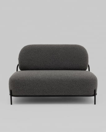 Диван Стоун new ткань букле темно-серый_1