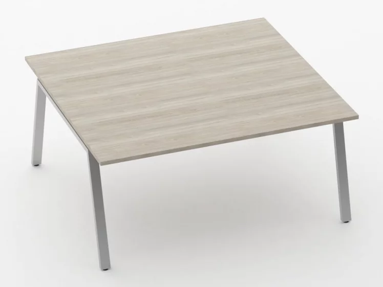 Стол для переговоров Deka Л-обр.каркас 74.145.16 Дуб Сантана светлый_0