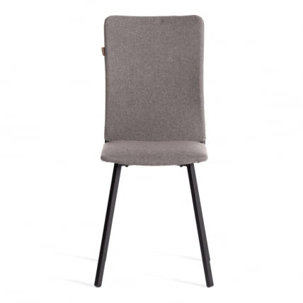 Стул обеденный La Rousse ткань рогожка, 49х50х93, серый/черный, 3M 16/2_2