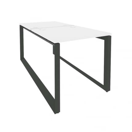 Рабочая станция на О-образном м/к ONIX O.MO-D.RS-2.0.8 Белый Бриллиант/Антрацит_0