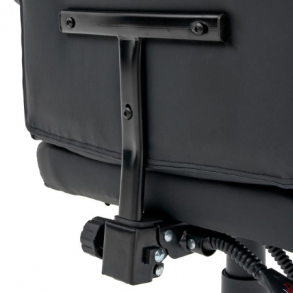 Кресло офисное CROMEX (КРОМЕКС) Lounge MS-007 экокожа черное_3