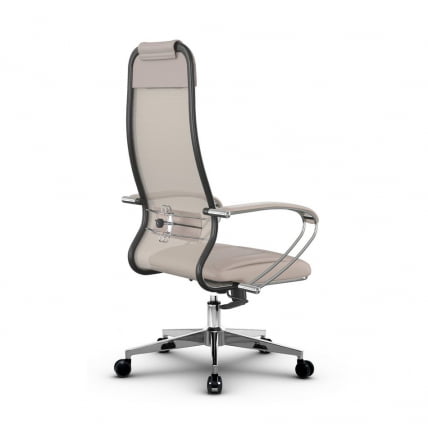 Кресло офисное МЕТТА B 1m 5/K116, Основание 17834 Комплект 3 Светло-бежевое_1