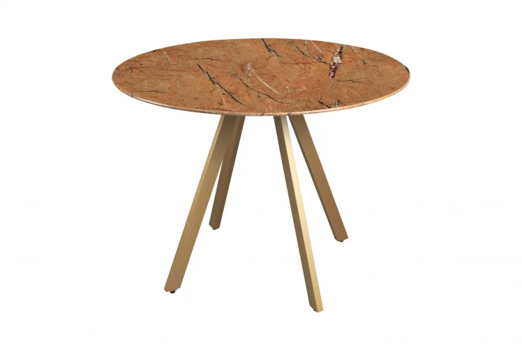 Стол обеденный Хьюстон D100 Охра_0