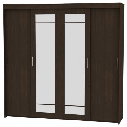 Шкаф-купе T-5-230х235х45-M(Венге-8)_0