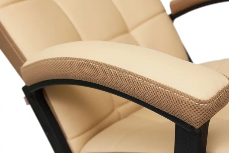Кресло офисное TRENDY Бежевый-Бронзовый_6
