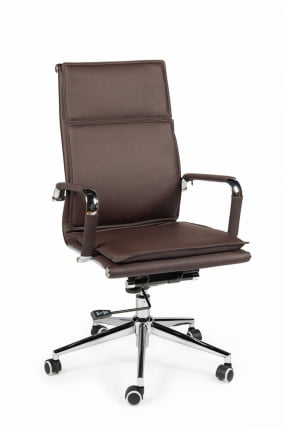 Кресло офисное Харман H-101-322 Темно-коричневый_6