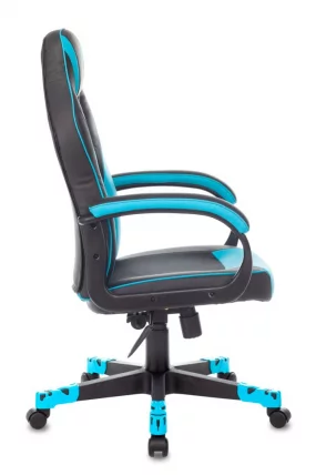 Геймерское кресло Zombie GAME 17 Черный-синий_2