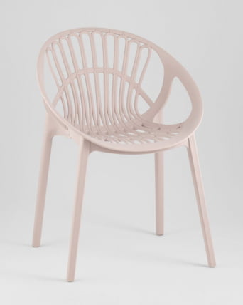 Стул Takeo пластик нежно-розовый_2