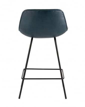 Стул полубарный Деймон (ПБ) экокожа Темно-синий_3