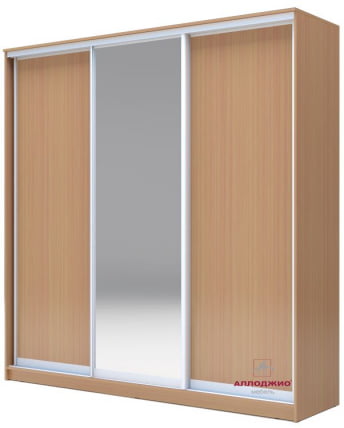 Шкаф-купе Хит-23-20-151 Бук бавария светлый_0