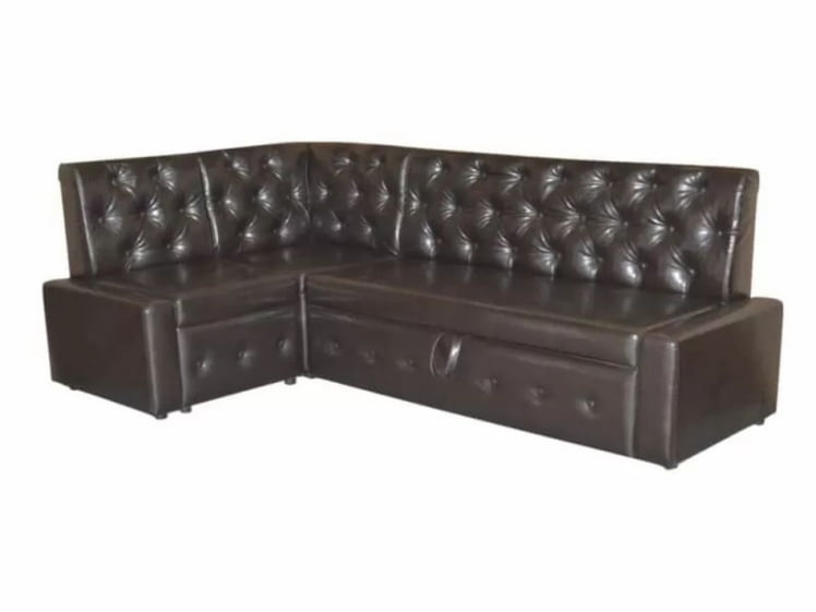 Диван угловой раскладной Зефир Комбинация 3 Остин Умбер_0