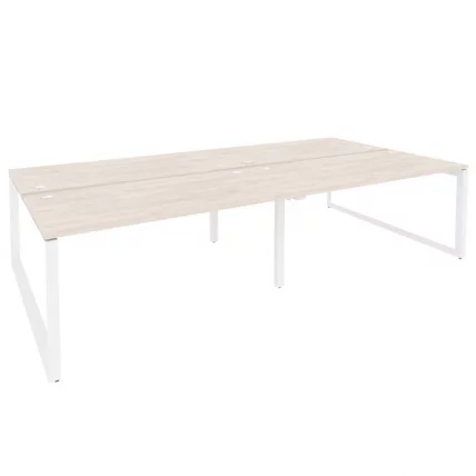 Рабочая станция на О-образном м/к ONIX O.MO-D.RS-4.4.8 Денвер Светлый/Белый_0