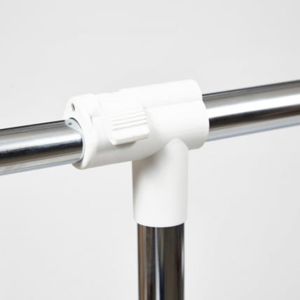 Вешалка NY-3297 металл, 76-130*43*109-165см, хром/белый_5