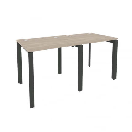 Рабочая станция на П-образном м/к ONIX O.MP-RS-2.0.7 Дуб Аттик/Антрацит_0