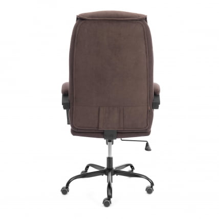 Кресло руководителя OREON metalBL велюр, коричневый, 6_3