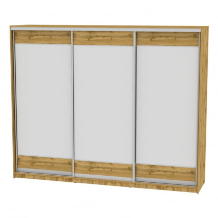 Шкаф-купе B-230х270х60-1(ДВ-D8D8D8)_0