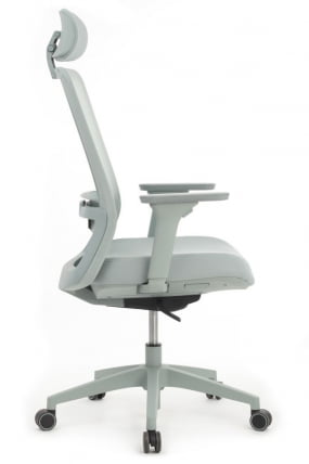 Кресло компьютерное RV Design Work W-218C Голубой_2