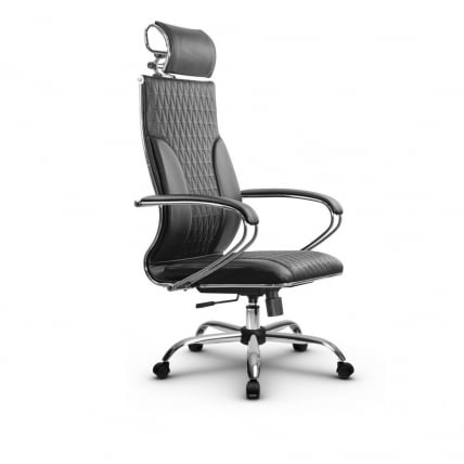 Кресло руководителя Metta L 2c 44B/K Комплект 5 Черное_1