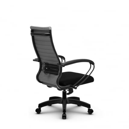 Кресло офисное МЕТТА B 2b 19/K130, Основание 17831 Комплект 1 Светло-серое Черное_2