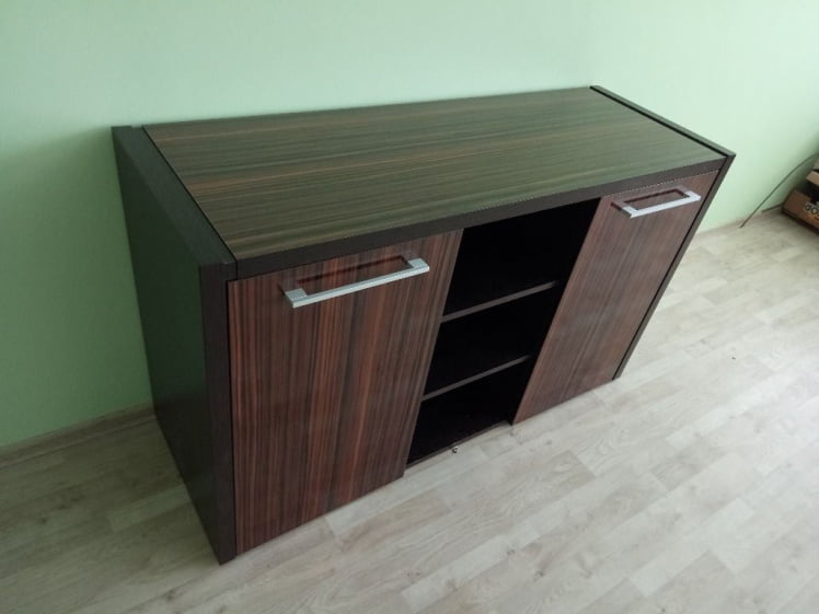 Тумба с фригобаром MTF 140 Макассар/Венге Магия_3