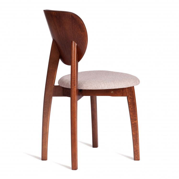 Стул DIAMANTE мягкое сидение бук, 42x42x85см, коричневый, ткань wool caramel, бежевый_2