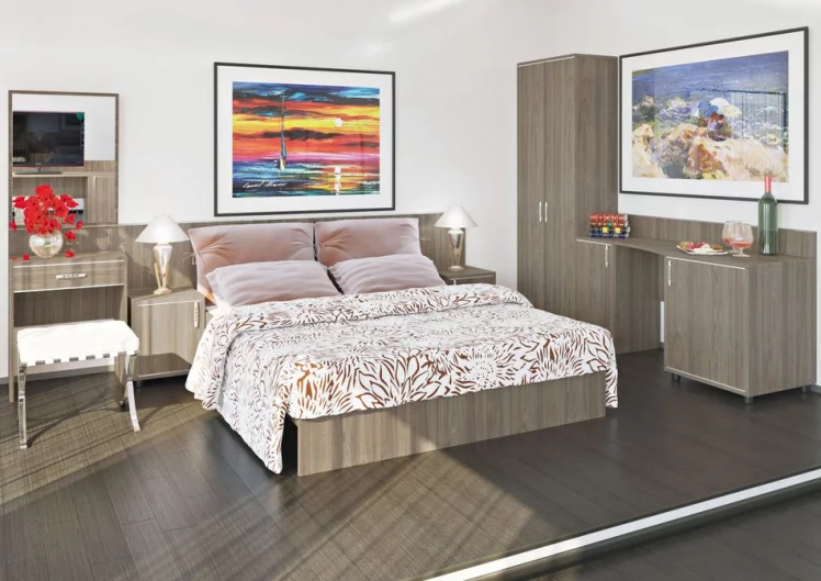 Тумба под холодильник с бортиком (левая) LIGHT С-ТХ-60 Л Вяз Благородный_1